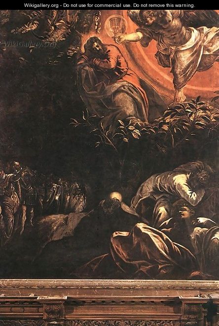 The Prayer in the Garden 1578-81 - Jacopo Tintoretto (Robusti)