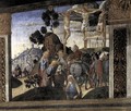 The Last Supper (detail-5) 1481-82 - Cosimo Rosselli