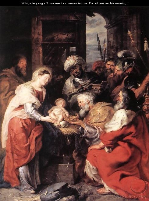Adoration of the Magi 1626-29 - Peter Paul Rubens