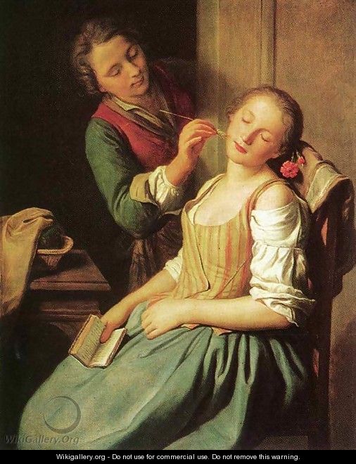Sleeping Girl - Pietro Antonio Rotari