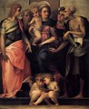 Madonna Enthroned with Four Saints 1518 - Fiorentino Rosso