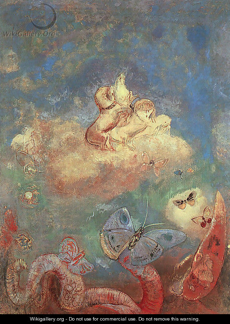 The Chariot of Apollo 1912 - Odilon Redon