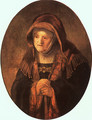 Rembrandt's Mother 1639 - Rembrandt Van Rijn