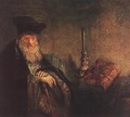 Old Rabbi (detail) 1642 - Rembrandt Van Rijn