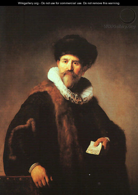 Nicolaes Ruts 1631 - Rembrandt Van Rijn