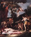 The Meeting of Bacchus and Ariadne c. 1713 - Sebastiano Ricci
