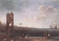 Coastal View with Tower 1715-20 - Marco Ricci