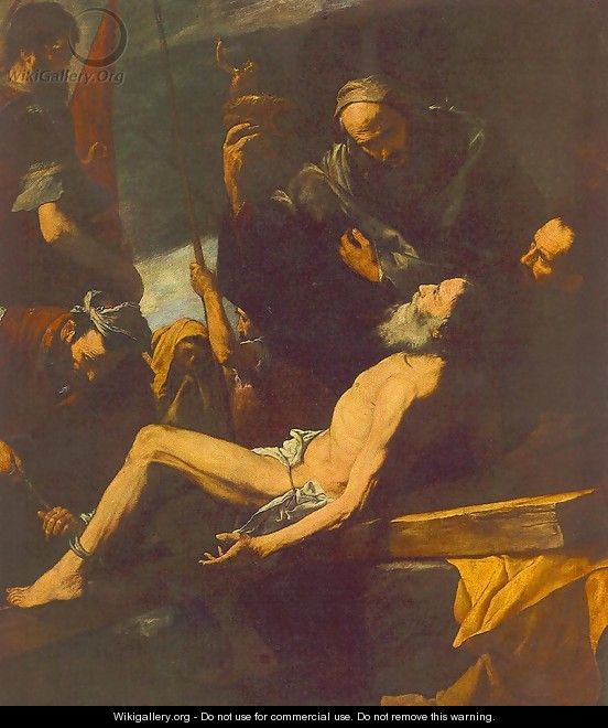The Martyrdom of St Andrew 1628 - Jusepe de Ribera