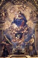Virgin and Child with Sts Philip and Francis 1650 - Francisco Rizi