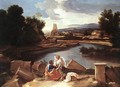 Landscape with St Matthew and the Angel c. 1645 - Nicolas Poussin