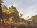 Landscape with Mercury and Battus 1618 - Jacob Pynas