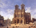 Reims Cathedral 1833 - Domenico II Quaglio