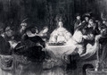 Samson Posing The Riddle At His Wedding Feast - Rembrandt Van Rijn