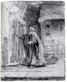 Tobit Going To Greet Tobias - Rembrandt Van Rijn