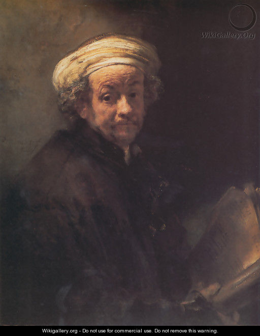 Self-portrait as the Apostle Paul - Rembrandt Van Rijn