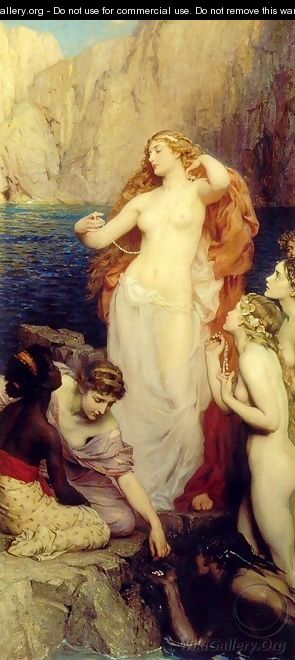 The Pearls of Aphrodite - Herbert James Draper