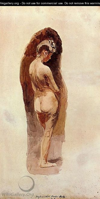 Female Nude - Thomas Cowperthwait Eakins