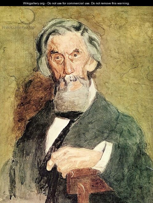 Portrait of William H. MacDowell (unfinished) - Thomas Cowperthwait Eakins