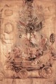 The Triumphal Car of Kallo (sketch) - Peter Paul Rubens