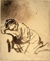 Hendrickje sleeping - Rembrandt Van Rijn