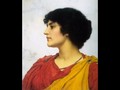 An Italian Girls' Head - John William Godward