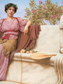 Tranquillity [detail: right] - John William Godward