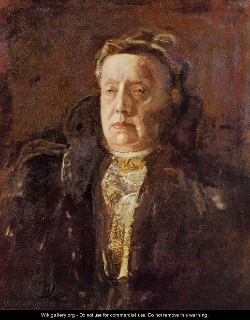 Mrs. Gilbert Perker - Thomas Cowperthwait Eakins