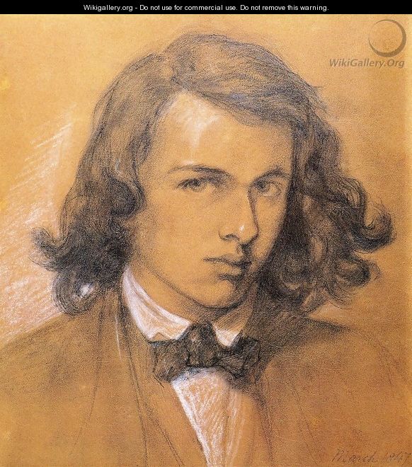 Self Portrait - Dante Gabriel Rossetti