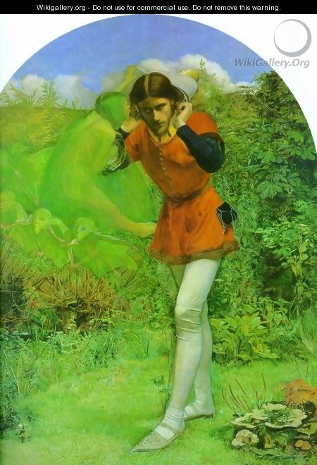 Ferdinand Lured by Ariel - Sir John Everett Millais