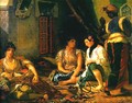 Women of Algiers in their Apartment - Eugene Delacroix