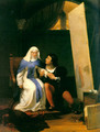 Fra Filippo Lippi Falling in Love with his Model - Paul Delaroche