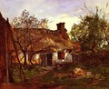 La Chaumiere A Berneval (Thatched Cottage in Berneval) - Hippolyte Camille Delpy