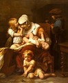 Juene Mere Et Ses Enfants (Young Mother and Her Children) - Paul Delaroche