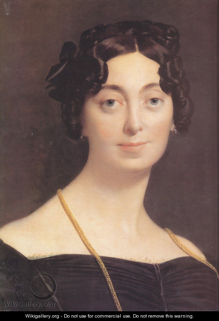 Madame Jacques-Louis Leblanc, née Françoise Poncelle [detail] - Jean Auguste Dominique Ingres