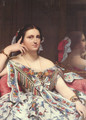 Madame Paul-Sigisbert Moitessier, née Marie-Clotilde-Inès de Foucauld, Seated [detail] - Jean Auguste Dominique Ingres