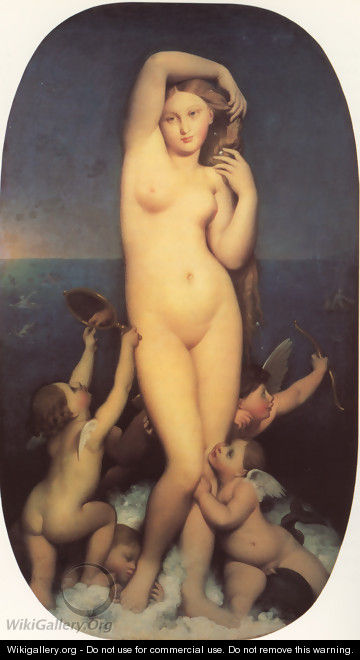 Venus Anadyomène - Jean Auguste Dominique Ingres