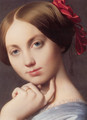 Vicomtess Othenin d'Haussonville, née Louise-Albertine de Broglie [detail] - Jean Auguste Dominique Ingres