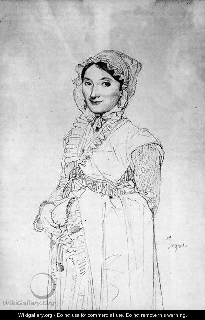 Madame Charles Hayard, born Jeanne Susanne - Jean Auguste Dominique Ingres