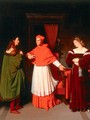 The Betrothal of Raphael and the Niece of Cardinal Bibbiena - Jean Auguste Dominique Ingres