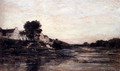 Village Au Bord De L'Oise - Charles-Francois Daubigny