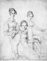 The Kaunitz Sisters - Jean Auguste Dominique Ingres