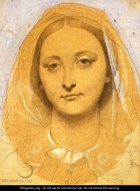 Mademoiselle Mary de Borderieux - Jean Auguste Dominique Ingres