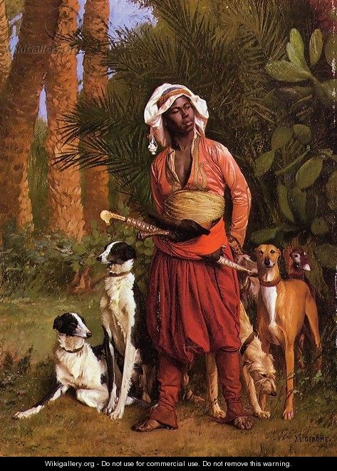 The Negro Master of the Hounds - Jean-Léon Gérôme