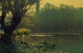 Summer Afternoon on a Lake - Jean-Léon Gérôme