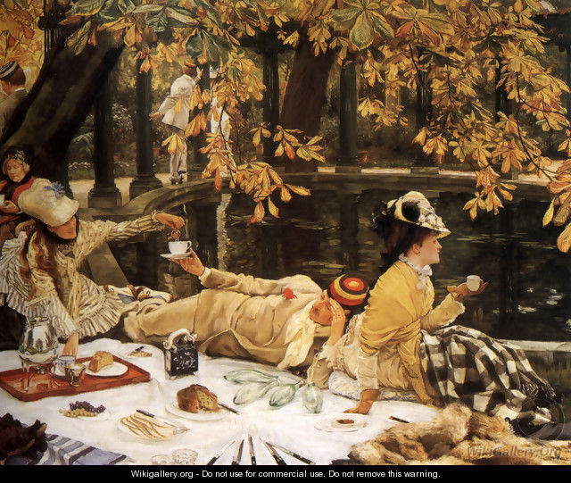 Holyday (or The Picnic) - James Jacques Joseph Tissot