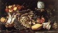 Still-life with Fruit, Vegetables and Animals 1621 - Tommaso Salini (Mao)