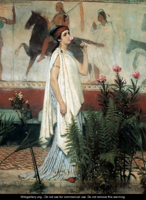 A Greek Woman - Sir Lawrence Alma-Tadema