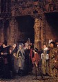 Leaving Church in the Fifteenth Century - Sir Lawrence Alma-Tadema