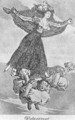 Caprichos - Plate 61: They are Flying - Francisco De Goya y Lucientes