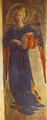 Angel (detail from the Linaioli Tabernacle) - Angelico Fra